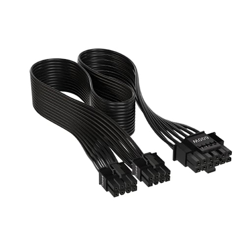 Best Corsair 600w Pcie 5 Flat Ribbon Power Cable price in bd techland